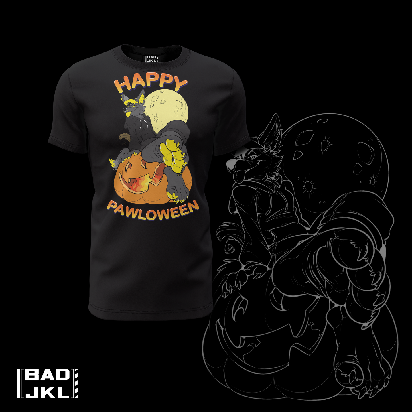 Happy Pawloween ⫸ T-Shirt