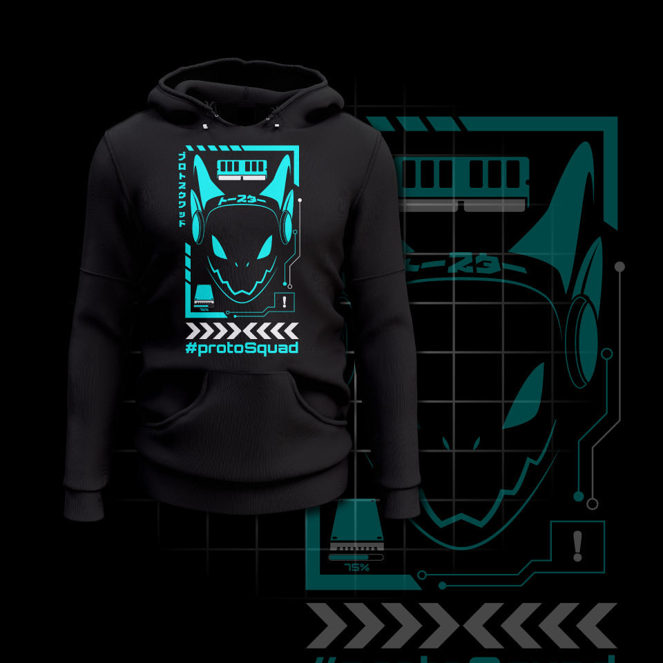 #ProtoSquad ⫸ Pull-Over Hoodie [BLUE]