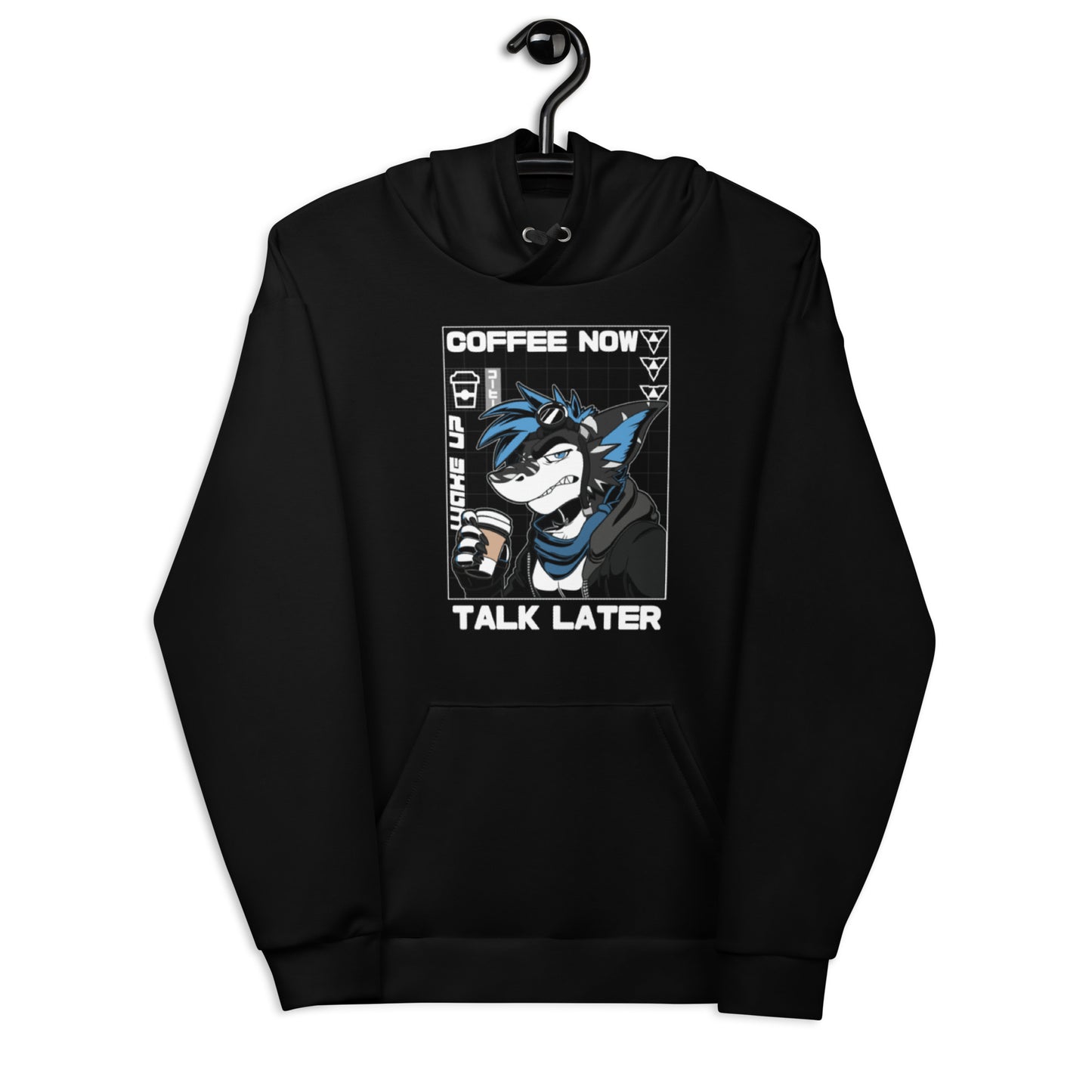 Coffee Now Talk Later ⫸ Pull-Over Hoodie