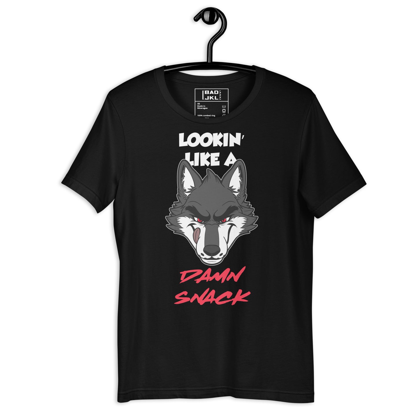 Lookin' Like A Damn Snack [Male Wolf] ⫸ Unisex T-Shirt